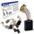 40Pcs Electric Motor Carbon Brushes Set, 10 Different Models for Replacement Repair Power Tool Part, Circular Table Saw, Angle Grinders, Electric Hammer Drills