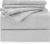 LONAVA California King Size Sheet Set – 6 Piece Hotel Luxury Wrinkle-Free Microfiber Sheet, Oeko-TEX Certified, Breathable & Elastic, 16″ Deep Pockets, Light Gray