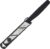 Mercer Culinary Rounded Tip Wavy Bar Knife, 4-5/16 Edge, Black