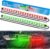 Boat Navigation Lights Red and Green, Bow Lights for Boats LED, Marine Running Lights Waterproof 12V for Night Fishing Small Boats and Pontoon