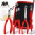 4 Pieces Automotive Electrical Disconnect Pliers Kit, High-Carbon Steel Connector Separator with Straight & 60° Pliers, Hose Clamp Plier, Plug Release Tool and Wire Terminal Removal in Storage Box