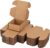 PHAREGE 4x4x2 inch Shipping Boxes Bulk 40 Pack Brown, Tab Lock Tuck Top Mailer Boxes for Packaging Small Business, Small Cardboard Gift Boxes for Wrapping Mailing Present