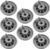 8 Packs 165314 Dishwasher Wheels Lower Rack Exact Fit for Bosch & Kenmore Dishwashers Replaces 420198 423232 AP2802428 PS8697067