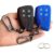 TANDRIVE Key Fob Cover for 2022-2025 2026 Chevy Silverado 1500 GMC Sierra 1500, 2024-2026 Silverado Sierra 2500HD 3500HD, Silicone, 2-Pack, Black Blue