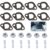 Predator 212 Exhaust Muffler Gasket Stud Kit, 212cc Non-Hemi Carburetor Exhaust Pipe Mounting Hardware Stud Set Compatible with CT200U BT200X KT196 MB200 M200 ATVs Go Karts Mini Bike