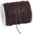 PH PandaHall 1mm Waxed Cord,100 Yards Waxed Cotton Cord Dark Brown Waxed Thread Beading String Waxed Craft String for Bracelet Necklace Jewelry Waist Beads Making Crafting Beading Macrame