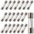 BOJACK T1AL250V 5x20mm 1A 250V Slow Blow Fuses 1 amp 250 Volt 0.2 x 0.78 Inch Glass Tube Time-delay Fuses (Pack of 20)