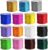 Ewparts 15 Rolls Satin Nylon String for Bracelets Making 1.5mm Satin Rattail Cord for Beading, Kumihimo,Necklace,Macrame Craft, Keychains Lanyards, Jewelry Making,Bracelet Silk String