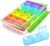AUVON Weekly Pill Organizer 3 Times a Day with Moisture-Proof Design, Large Pill Box 7 Day Easy to Use, Portable Pill Case for Travel with Double Protection, Pill Containers for Vitamins, Medications