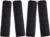Boao 4 Pack Faux Sheepskin Car Seat Belt Pads Seatbelt Protector Soft Seat Belt Shoulder Strap Cover Comfort Harness Pad(Black, 9.9 Inch)
