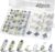 48Pcs Led Interior Car Lights Kit, 6500K White Interior Bulbs Replacement (194 T10 DE3175 W5W 168 578 2825 T5 31mm 36mm 41mm), Dome Map Dash Door Trunk License Plate Lights for Cars Trucks RVs