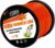 .105″ String Trimmer Line, Commercial Grade Orange Pentagon Weed Eater String, Premium Nylon Universal 0.105″ Diameter x 328′