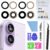 for ASDAWN Back Rear Camera Lens Glass Replacement for iPhone 17 6.3 inch with Pre-Installed Adhesive, Back Lens Glass with Installation Manual + Repair Tool Set