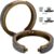 Rear Organic Material Brake Shoes 781PG S781, for SUVs and Pickup Trucks, Compatible with Chevrolet, GMC, Cadillac, Buick, Isuzu, Oldsmobile, Saab