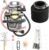 Carburetor Compatible with Bayou 300 KLF300 KLF 300 1986-1987 KLF300A, 1988-2005 KLF300B, 1989-2005 KLF300C ATV Carb with Air Filter&Fuel Gas Petcock Valve Switch