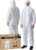TICONN Hazmat Suit Disposable Coveralls, Full Body Protective Lab Coveralls, Breathable Paint Suit for Men Women