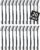 20 Pack Miaozhun Double-Ended Gun Cleaning Brush, 7 Inch Nylon Bristle Brushes, Gun Cleaning Supplies Kit, All Purpose Cleaning Brush with Plastic Handle