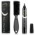Beard Pen Filler for Men – Barber Styling Grooming Pencil – Gifts for Men Boyfriend Husband Couple, Anniversary Birthday Wedding Christmas Gifts, Beard Pencil Filler for Man And Beard Brush (BLACK)
