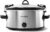 Crock-Pot SCCPVL600S Cook’ N Carry 6-Quart Oval Manual Portable Slow Cooker, Silver