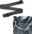 1pac Wheelchair Safety Strap Seat Belt Adjustable Anti-Fall Extra Long Size-Suitable Universal Harness with Buckle Patients Chair Medical Seniors Disable Prevent Sliding Belt Restraints Straps(Black)