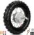 2.50-10 Dirt Bike Rear Wheel Drum Brake Assembly Compatible with CRF50 XR50 TTR50 SSR Taotao Apollo, 2.5-10 2.50×10 Tire & Rim for 50cc 70cc 90cc 110cc Pit Bike Off Road Motorcycle Parts