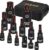 13-Piece XZN Triple Square Spline Bit Impact Socket Set – Premium S2 Steel European Style M4 – M18 with Socket Adapters, 1/4”, 3/8” and 1/2” Drive | Professional Mechanic Garage Tools