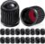 Outus 400 Pcs Tire Valve Stem Caps Car Tire Caps Plastic Universal Valve Stem Covers for Bike Bicycle Cars SUV Trucks Motorcycles (Black)