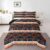 Feelyou Western Comforter Set Twin Size Aztec Down Comforter for Kids Teens Adults Cowboy Southwestern Bedding Set Boho Geometric Tribal Quilt Set Blue Orange Bedroom Decor 2Pcs with 1 Pillow Case