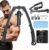 Twister Arm Trainer, 3 in 1 Hydraulic Power Chest Workout Equipment with Ab Roller Wheels and Hooks, Adjustable 22-440lbs Arm Trainer for Men Women, Home Gym Equipment for Full Body Strength Training