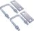 Leaf Spring Clamp Kit Fits Leaf Springs Up To 2.5” Wide, Locks Leaf Springs Together For Stabilizing,Provides Better Control of Axle Torque pack of2