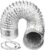 Omont Dryer Vent Hose 4 Inch 5FT Flexible Dryer Ducting Tube Air Duct Aluminum Insulated Flex Hose Kit Indoor Outdoor