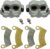 M MATI Rear Left Right Brake Caliper Pads for Polaris RZR 1000 XP, RZR Turbo, RZR RS1, RZR 900 4-Seater 1912141 1912142 1912478 1912479