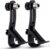 Facmogu 2PCS Drum Microphone Clip, Adjustable Mic Mount Clamp Holder Mic Securing Clip, Shockproof Drum Mounts for Musical Instrument Supplies, Microphone Drum Mount for Professional Drum Recording