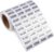 Skweawert 1-1000 Consecutive Number Inventory Stickers Self Adhesive Waterproof Labels Office Warehouse Numbering Classification Black Printing on Silver Sticker 0.79 x 0.38 Inch