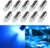 AUXLIGHT BA9S BA9 1895 1891 53 57 64111 3893 47830 Error Free LED Bulb, Super Bright 3030-SMD Interior Car Bulbs Replacemet for Dome Map License Plate Glove Box Lights (Ice Blue, Pack of 10)