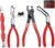 4-in-1 Automotive Clip Pliers Set, Electrical Disconnect & Connector Removal Tool Kit with Straight & 60° Angle Pliers, Separator & Hose Clamp Plier for Car Truck SUV Repair, Mechanics & DIY
