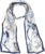 ANDANTINO 100% Silk Scarf for Women 58”*6.3” Long Shawls for Headscarf and Neck- Oblong Hair Wraps with Gift Packed