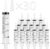 JOLLY PARTY 30 Pack 20mL Syringes, Plastic Syringes with Catheter Tip and Cap, Individually Sealed Feeding Syringe For Dogs, Measuring Syringe For Liquid, Scientific Labs, Refilling, Dispensing