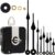TIKROUND Quartz DIY Wall Clock Movement Mechanisms Battery Powered DIY Repair Parts Replacement with 4 Sets Hands,3/10 Inch Maximum Dial Thickness,29/32 Inch Total Shaft Length.