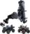 QYMOTO ATV Phone Holder Mount,Motorcycle Handlebar Phone Mount,4 Wheeler Anti Vibration 360 Cell Phone Holder Clamp Fit CFMOTO Cforce,Polaris Sportsman,Can am Outlander Adjustable Fit 4.7″-7.1” Phone