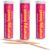 Xero Picks Wellness Flavored Toothpicks Energy Boost with Caffeine, B12, and B6 (Berry Blast, 3 Pack) Kosher – Sugar Free