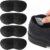 Dr.Foot Heel Grips for Men and Women, Self-Adhesive Heel Cushion Inserts Prevent Slipping, Rubbing, Blisters, Foot Pain, and Improve Shoe Fit – 2pairs + Extra 1 Shoe Horn (Black)