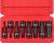 Neiko 01136B 1/2-Inch Drive Allen Hex Impact Socket Set, Metric, 6 mm – 19 mm, Cr-Mo, 8-Piece