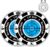 Golf Green Reader, 2 Pack Ball Marker for Putting Green with High Precision Horizontal Bubble, Golf Accessories Putt Aid Tool with Hat Clip, Present for Men Women (2X Black Blue)
