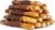 MON2SUN Dog Treats, Triple Flavor 5 Inch Chicken Liver Duck and Chicken Wrapped Rawhide Snacks for Small and Medium Dogs, 10.58 Oz (15 Count-Pack of 1)
