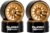 INJORA D19 Ripple 0.7″ Aluminum Beadlock Wheel for 1/30 Axial SCX30, Gold(W7005)