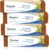 Himalaya Botanique Complete Care Whitening Toothpaste, Simply Peppermint, Fluoride Free for a Clean Mouth, Whiter Teeth and Fresh Breath, 5.29 oz, 4 Pack