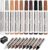 Furniture Markers Touch Up,Wood Filler Floor Scratch Repair Kits,Set of 21-Markers and Wax Sticks with Sharpener Kit for Funiture Repair,Floor Scratch.Touch Up Repair System Set,Wood Restore Pack