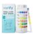 Varify 7 in 1 Pool and Spa Test Strips- Easy to Use Water Testing Kit for Pool, Spa, Hot Tub & More – Tester Strip for Water Hardness, Chlorine, Bromine, pH, Alkalinity and Cyanuric Acid (100 Strips)