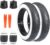 E Bike 20/26×4.0 Fat tire 20 x 4 Fat tire 20×4 Bike tire 1 Pack Heavy Duty High-Performance Wear-Resistant E-Bike Mountain Snow Bike Tire ，Fat Bike Tires，Brown Wall/White Wall/Black